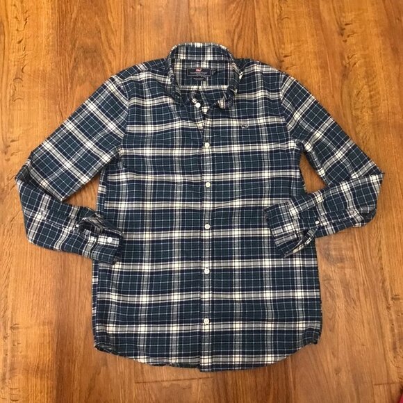 Vineyard Vines boyd Flannel shirt - Picture 1 of 4